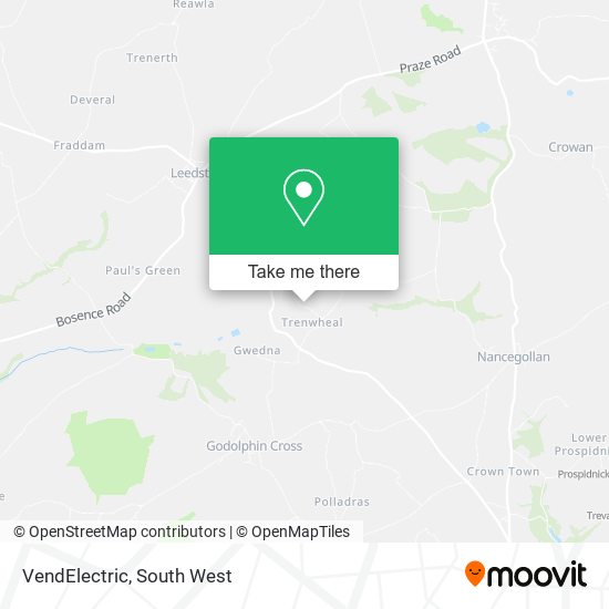 VendElectric map