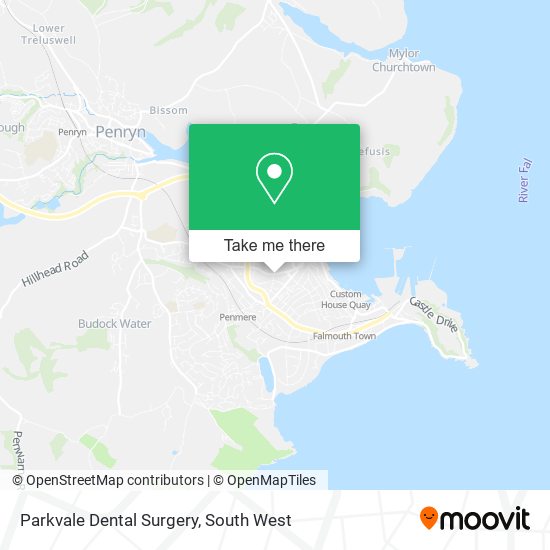 Parkvale Dental Surgery map