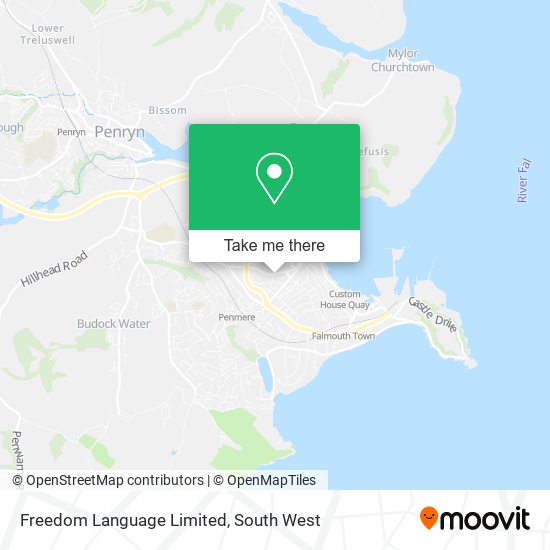 Freedom Language Limited map