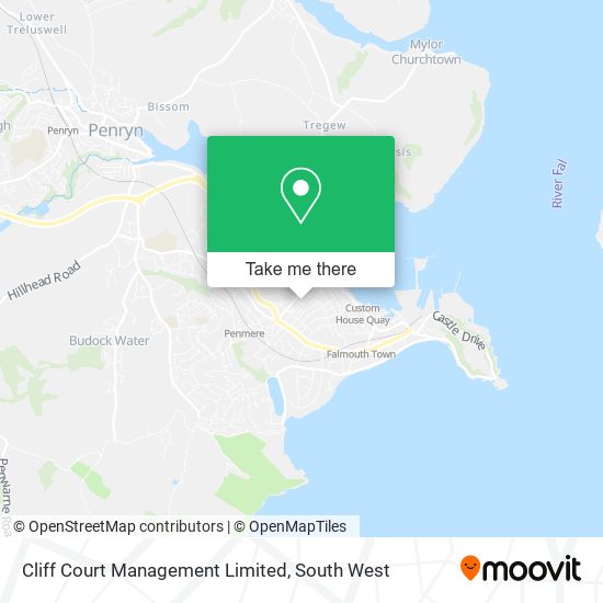 Cliff Court Management Limited map