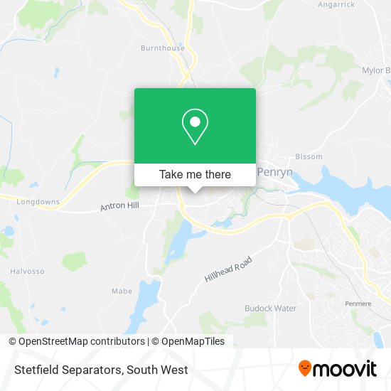 Stetfield Separators map