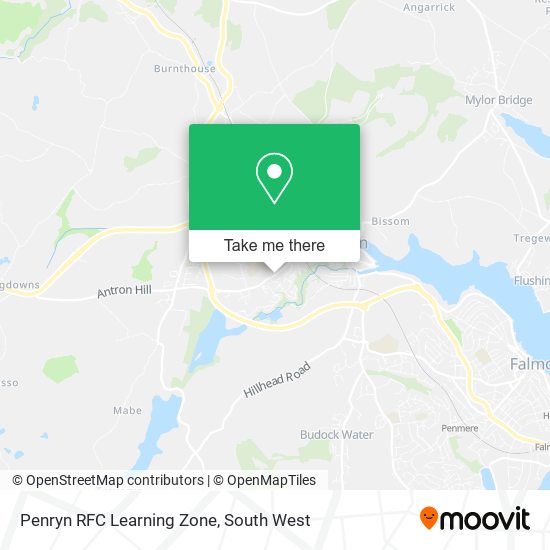 Penryn RFC Learning Zone map