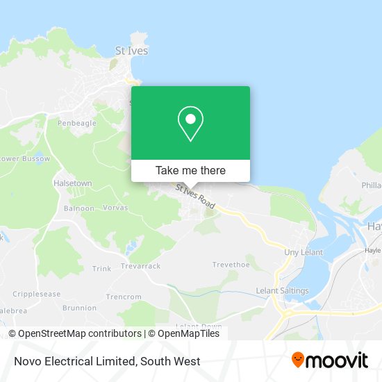 Novo Electrical Limited map
