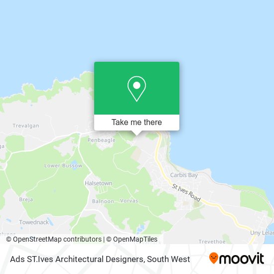 Ads ST.Ives Architectural Designers map