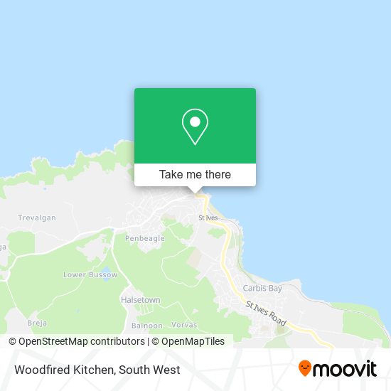 Woodfired Kitchen map
