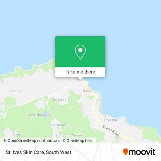 St. Ives Skin Care map