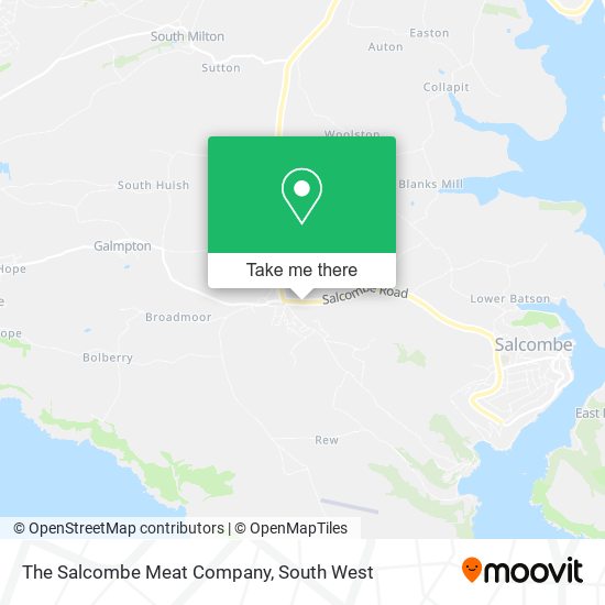 The Salcombe Meat Company map