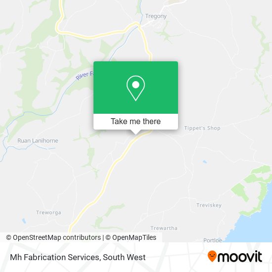 Mh Fabrication Services map