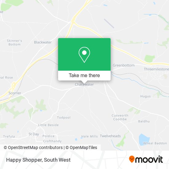 Happy Shopper map