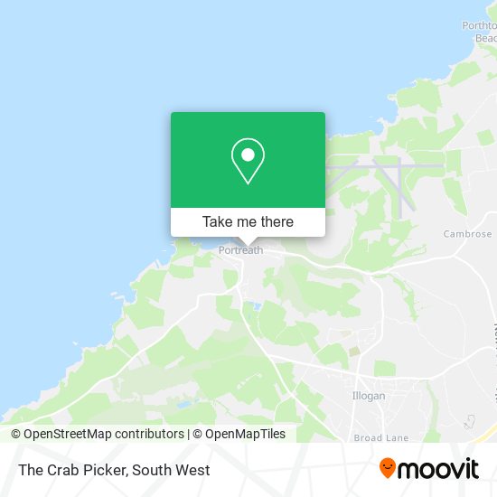 The Crab Picker map