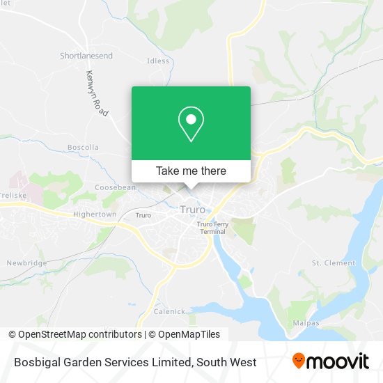 Bosbigal Garden Services Limited map