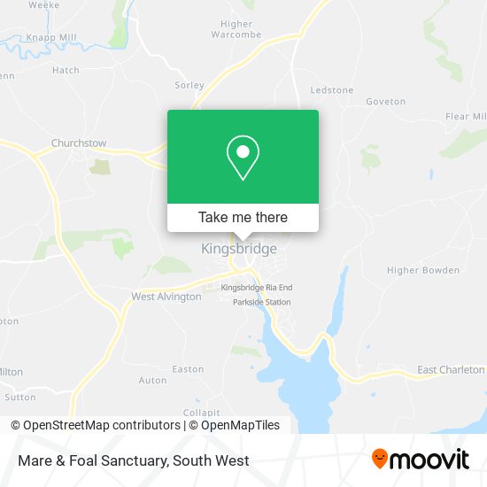 Mare & Foal Sanctuary map