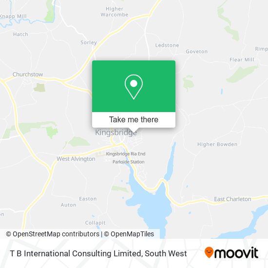 T B International Consulting Limited map