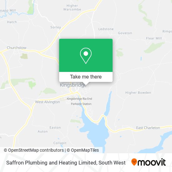 Saffron Plumbing and Heating Limited map