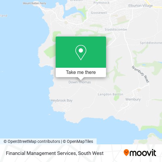 Financial Management Services map