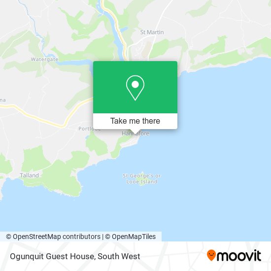 Ogunquit Guest House map