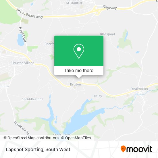 Lapshot Sporting map