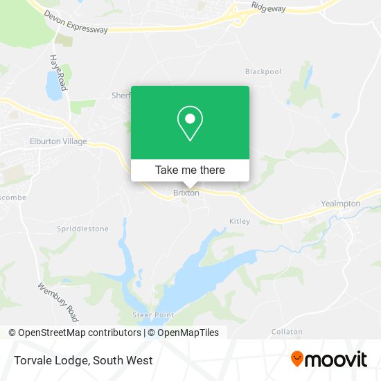 Torvale Lodge map