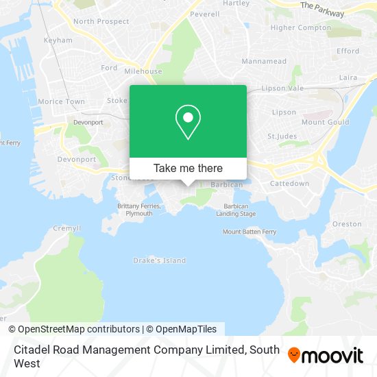 Citadel Road Management Company Limited map