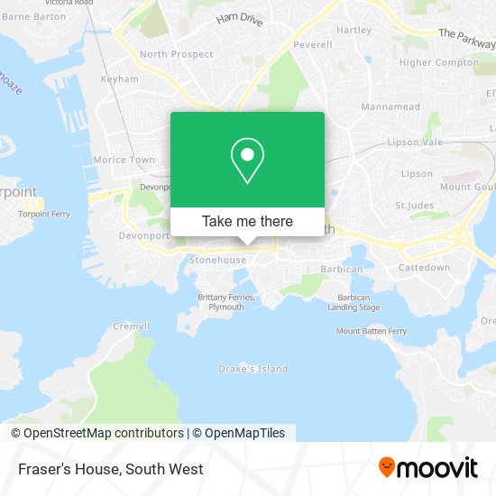 Fraser's House map