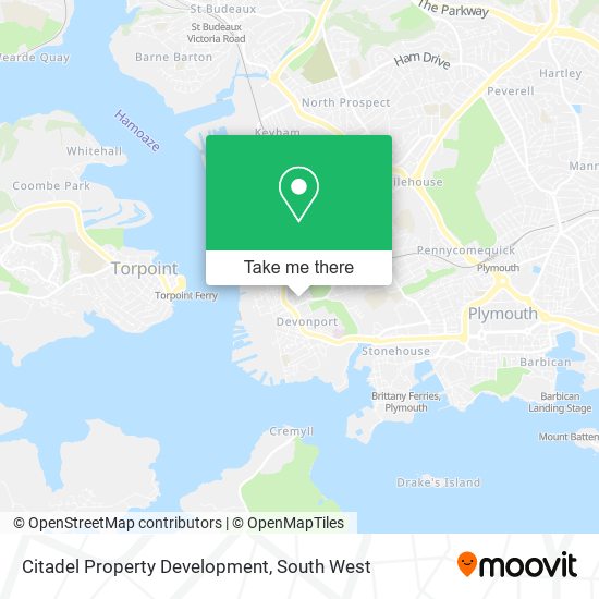 Citadel Property Development map