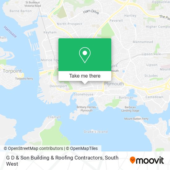 G D & Son Building & Roofing Contractors map