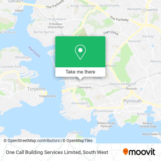 One Call Building Services Limited map