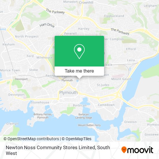 Newton Noss Community Stores Limited map