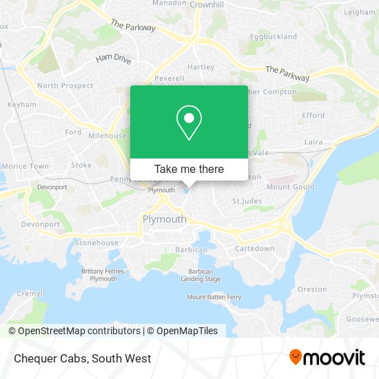 Chequer Cabs map