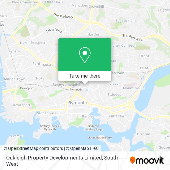 Oakleigh Property Developments Limited map