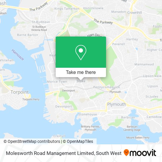 Molesworth Road Management Limited map