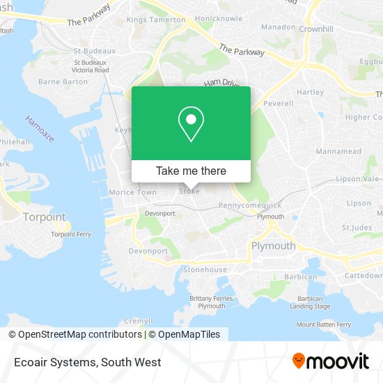 Ecoair Systems map