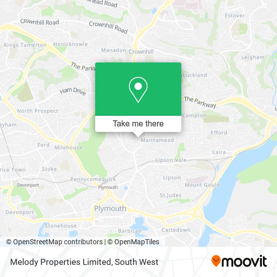 Melody Properties Limited map