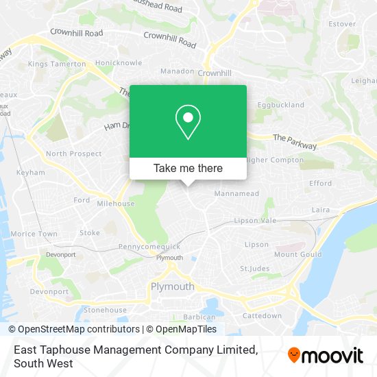 East Taphouse Management Company Limited map