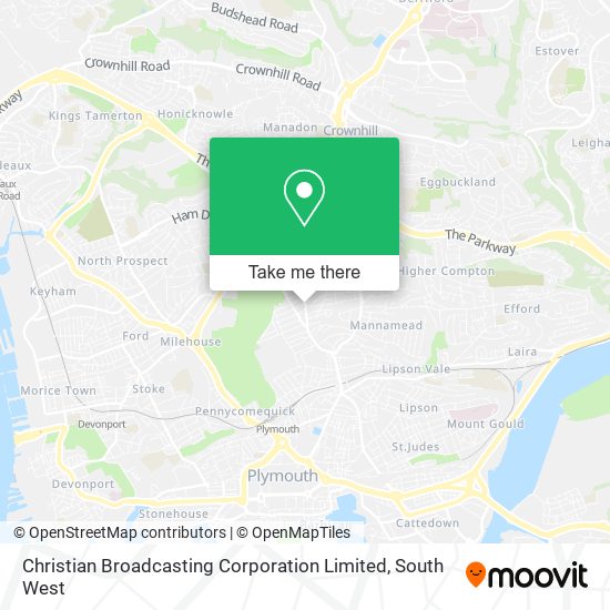 Christian Broadcasting Corporation Limited map