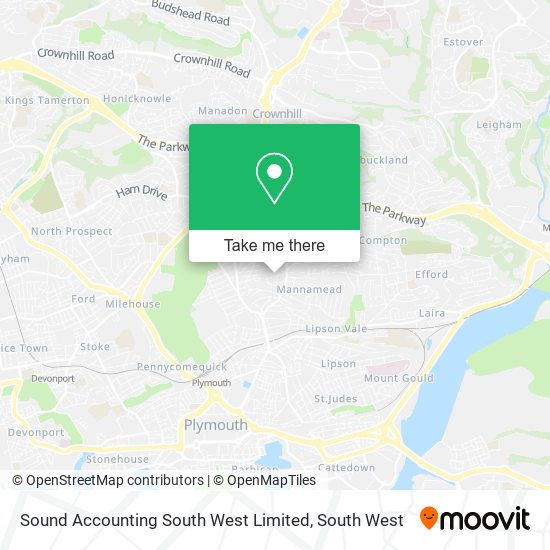 Sound Accounting South West Limited map