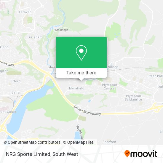 NRG Sports Limited map