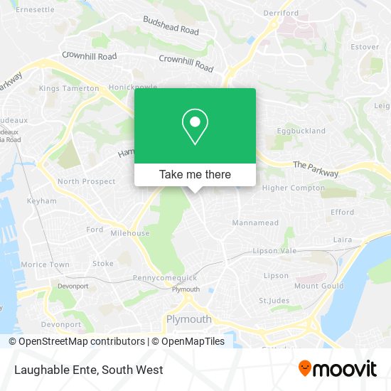 Laughable Ente map