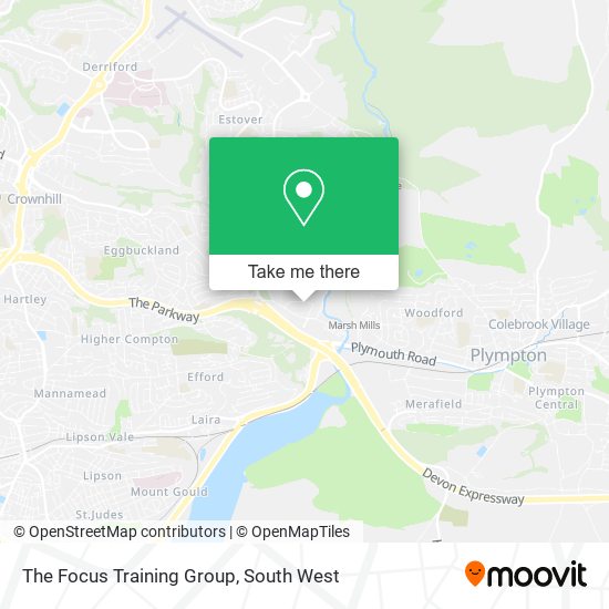 The Focus Training Group map
