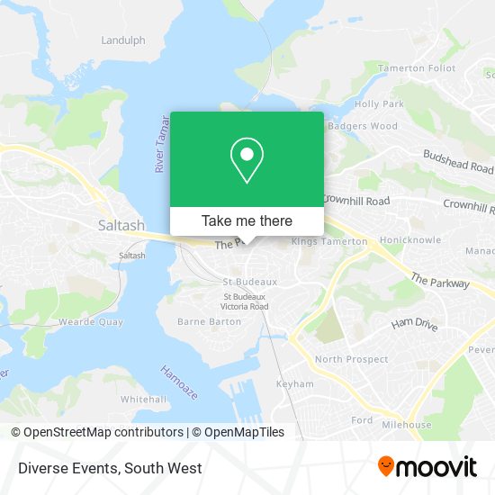 Diverse Events map