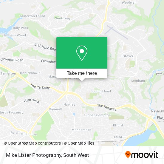 Mike Lister Photography map