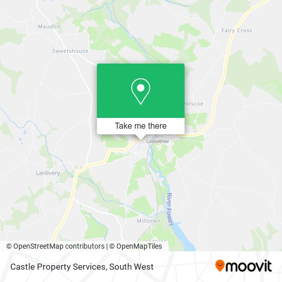 Castle Property Services map