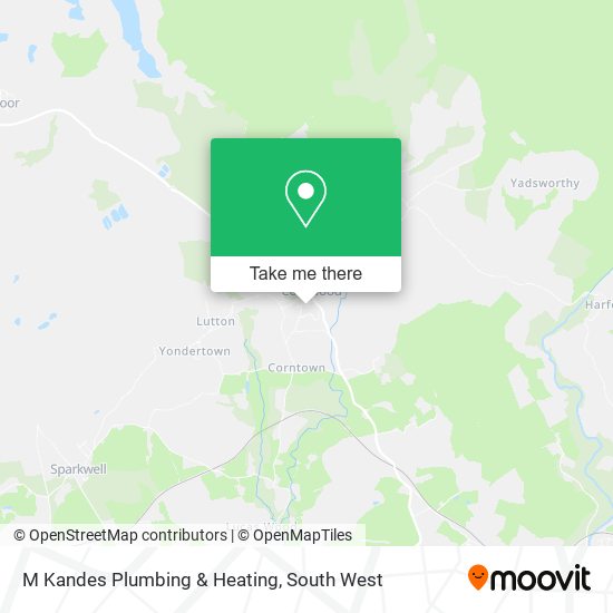 M Kandes Plumbing & Heating map