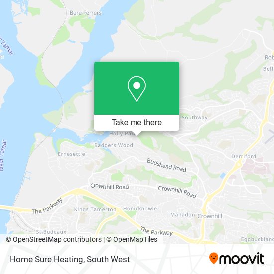 Home Sure Heating map