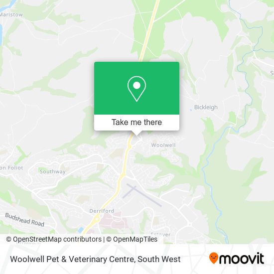 Woolwell Pet & Veterinary Centre map