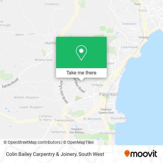 Colin Bailey Carpentry & Joinery map