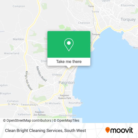 Clean Bright Cleaning Services map