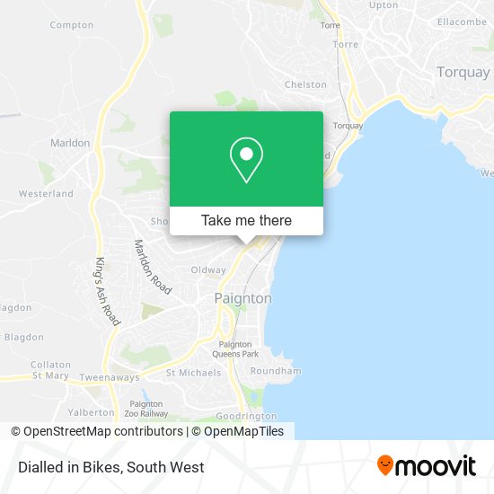Dialled in Bikes map