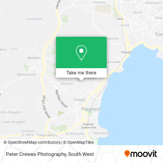 Peter Crewes Photography map