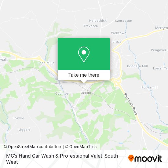 MC's Hand Car Wash & Professional Valet map